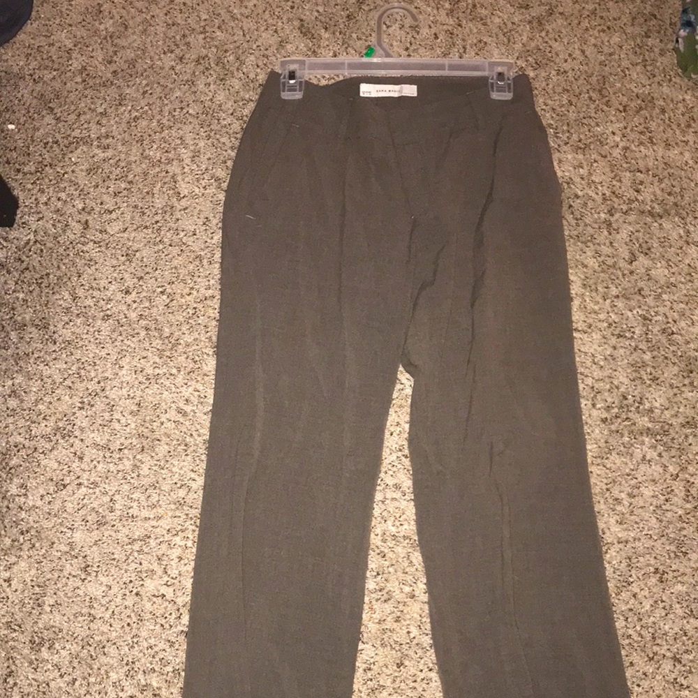 Grayish Brown Dress Pants
